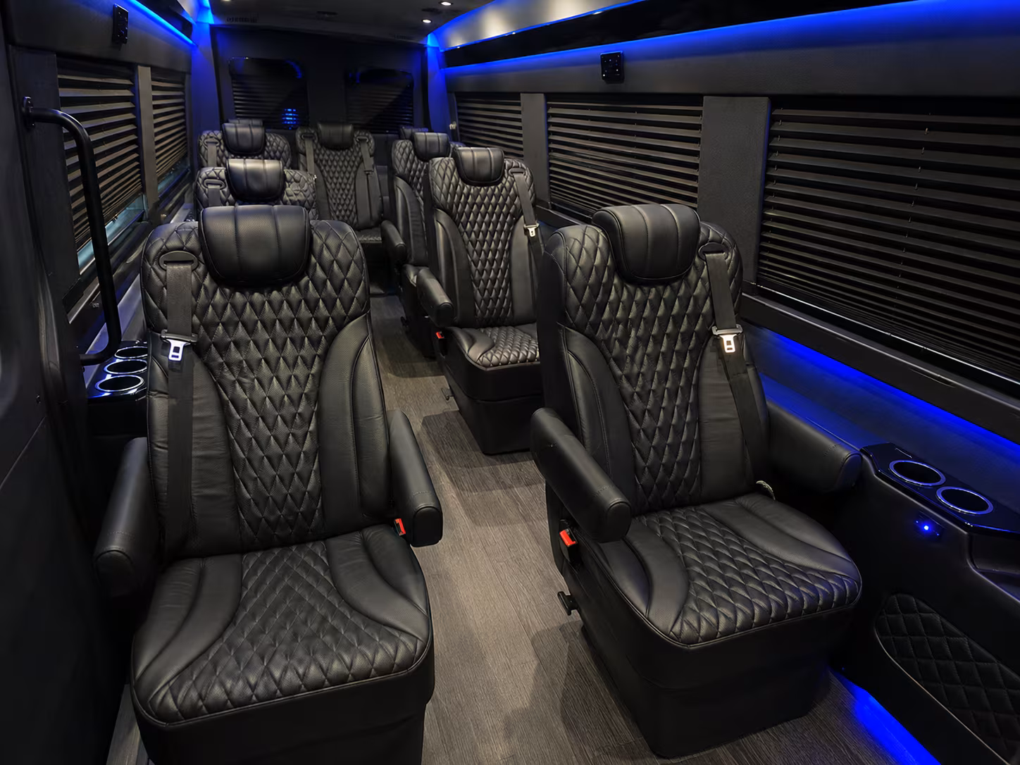 concord sporting event transportation onboard seating