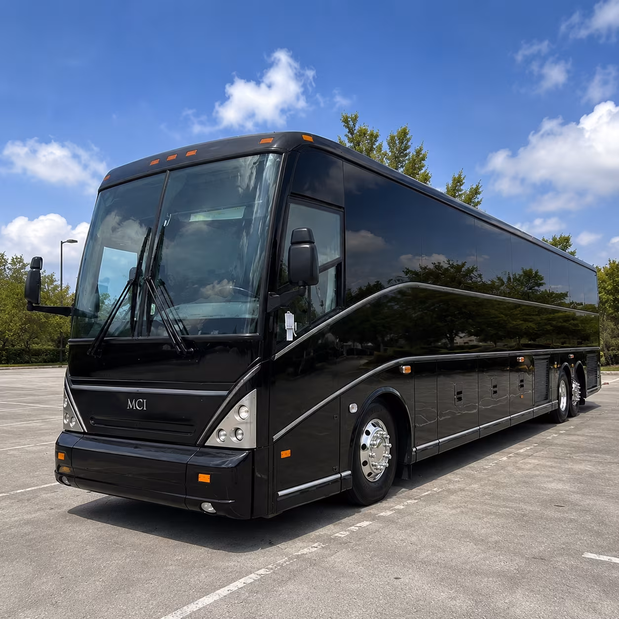 large group buses for corporate events and multi day conference travel
